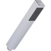 Balterley Minimalist Square Single Function Shower Handset Chrome in Silver