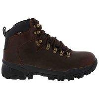 Johnscliffe Men's Canyon Leather Superlight Hiking Boots in Brown | Size: 12