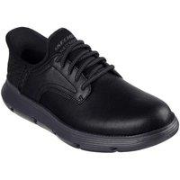 Skechers Men's Garza Carlyn Shoes in Black | Size: 9
