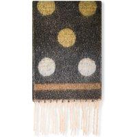 Circle Black Scarf