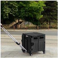 Multifunctional Trolley Case Large Capacity Collapsible Storage Cart
