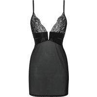 Ann Summers Women's Gracious Chemise in Black | Size: XL