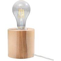 Sollux Lighting Scandinavian Desk Lamp 10x10x10cm 1xLight in Brown | Size: 10 x 10 x 10 cm