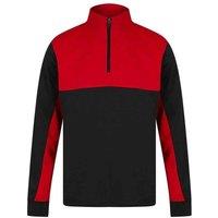 Finden & Hales Quarter Zip Fleece Top in True Black | Size: 3-4 Years