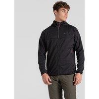 Craghoppers Men's Travos Hooded Insulating Fleece Jacket in Grey | Size: XL