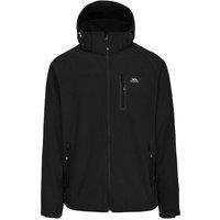 Trespass Men's Accelerator II Waterproof Softshell Jacket in Black | Size: 2XL