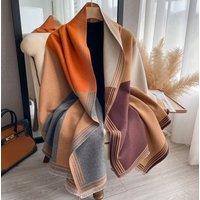 Lemon Daisy Accessories Women's Bonnie Winter Scarf Shawl in Light Brown