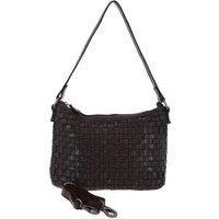 'Incanto Infinito' Vintage Woven Leather Shoulder Bag