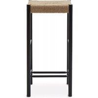 Orsina Handwoven Bar Stool, Durable & Comfortable Contemporary Counter Stool, Easy To Maintain Lounge Stool in Natural