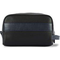 Silver Street London Men's Walter Leather Washbag in Blue