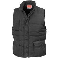 Result Men's Promo Body Warmer in Black | Size: Large