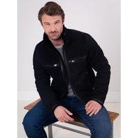 Lakeland Leather Men's 'Buccaneer' Sheepskin Jacket in Black | Size: 42