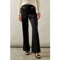 Patch Pocket Wide Trousers