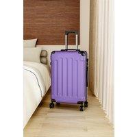 Modern Hardside Spinner Suitcase with Combination Lock, 24" Purple