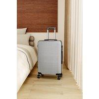 Hardshell Spinner Wheel Luggage Travel Suitcase, 20" Silver