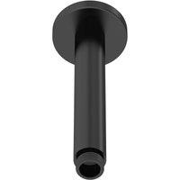 Balterley Round Ceiling Mount Shower Arm - 150mm - Matt Black
