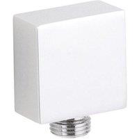 Balterley Square Outlet Elbow Chrome in Silver