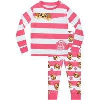 Paw Patrol Girl's Snuggle Fit Skye Pyjamas in Pink | Size: 7-8 Years