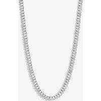 Jon Richard Women's Rhodium Plated Cubic Zirconia Zirconia Allway in Silver