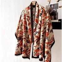 Lemon Daisy Accessories Women's Tyla Wrap Scarf Shawl in Red