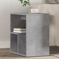 Berkfield Home Side Tables 2 pcs Concrete Grey 50x30x50 cm Engineered Wood | Size: 50 x 30 x 50 cm