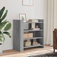 Berkfield Home Sideboard Grey Sonoma 73.5x35x75 cm Engineered Wood