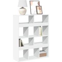 Berkfield Home Bookcase White 100x33x125.5 cm Engineered Wood