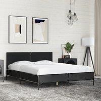 Berkfield Home Bed Frame without Mattress Black 140x200 cm