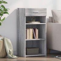 Berkfield Home Sideboard Grey Sonoma 45x42.5x93 cm Engineered Wood