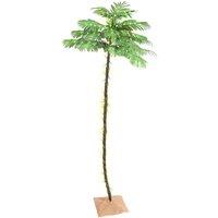 Berkfield Home LED Palm Tree Warm White 252 LEDs 400 cm