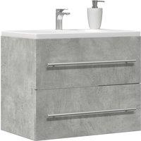 Berkfield Home Sink Cabinet Concrete Grey 60x38.5x48 cm Engineered Wood