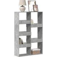 Berkfield Home Bookcase Concrete Grey 100x33x155.5 cm Engineered Wood