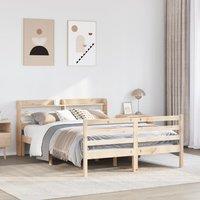 Bed Frame with Headboard without Mattress 160x200 cm