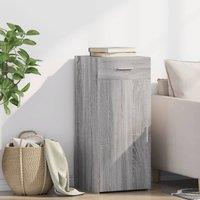 Berkfield Home Sideboard Grey Sonoma 40x42.5x93 cm Engineered Wood
