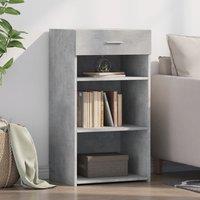 Berkfield Home Sideboard Concrete Grey 50x42.5x93 cm Engineered Wood