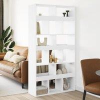 Berkfield Home Room Divider White 100x33x187.5 cm Engineered Wood