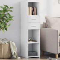 Berkfield Home Highboard White 30x42.5x124 cm Engineered Wood