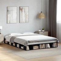 Berkfield Home Bed Frame without Mattress Black 160x200 cm