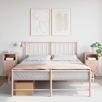 Berkfield Home Bedside Cabinets 2 pcs Pink 36x39x68 cm Steel | Size: 36 x 39 x 68 cm