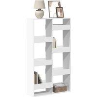 Berkfield Home Bookcase White 100x33x175 cm Engineered Wood | Size: 100 x 33 x 175 cm