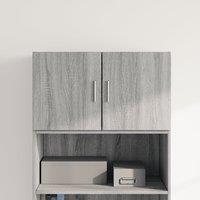 Berkfield Home Wall Cabinet Grey Sonoma 70x42.5x40 cm Engineered Wood