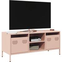 Berkfield Home TV Cabinet Pink 101.5x39x43.5 cm Cold-rolled Steel