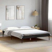 Berkfield Home Bed Frame without Mattress Black 120x190 cm Small Double