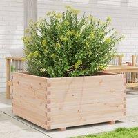 Garden Planter 90x90x49.5 cm Solid Wood Pine
