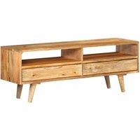 TV Cabinet 140x30x41 cm Solid Wood Mango