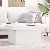 Berkfield Home Coffee Table White 100x55x40 cm Engineered Wood | Size: 100 x 55 x 40 cm