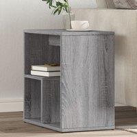 Berkfield Home Side Tables 2 pcs Grey Sonoma 50x30x50 cm Engineered Wood | Size: 50 x 30 x 50 cm