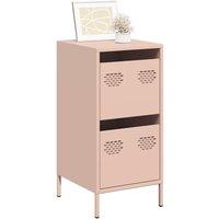Berkfield Home Sideboard Pink 35x39x73.5 cm Cold-rolled Steel