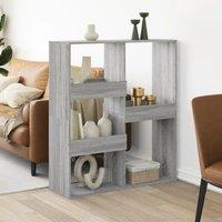 Berkfield Home Room Divider Grey Sonoma 100x33x115 cm Engineered Wood | Size: 100 x 33 x 115 cm