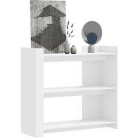 Console Table White 100x35x90 cm Engineered Wood